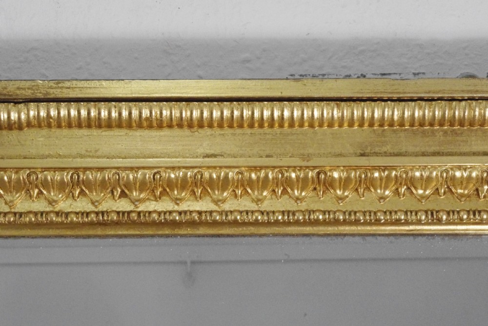 Victorian Gilt Large Overmantle Mirror View VII