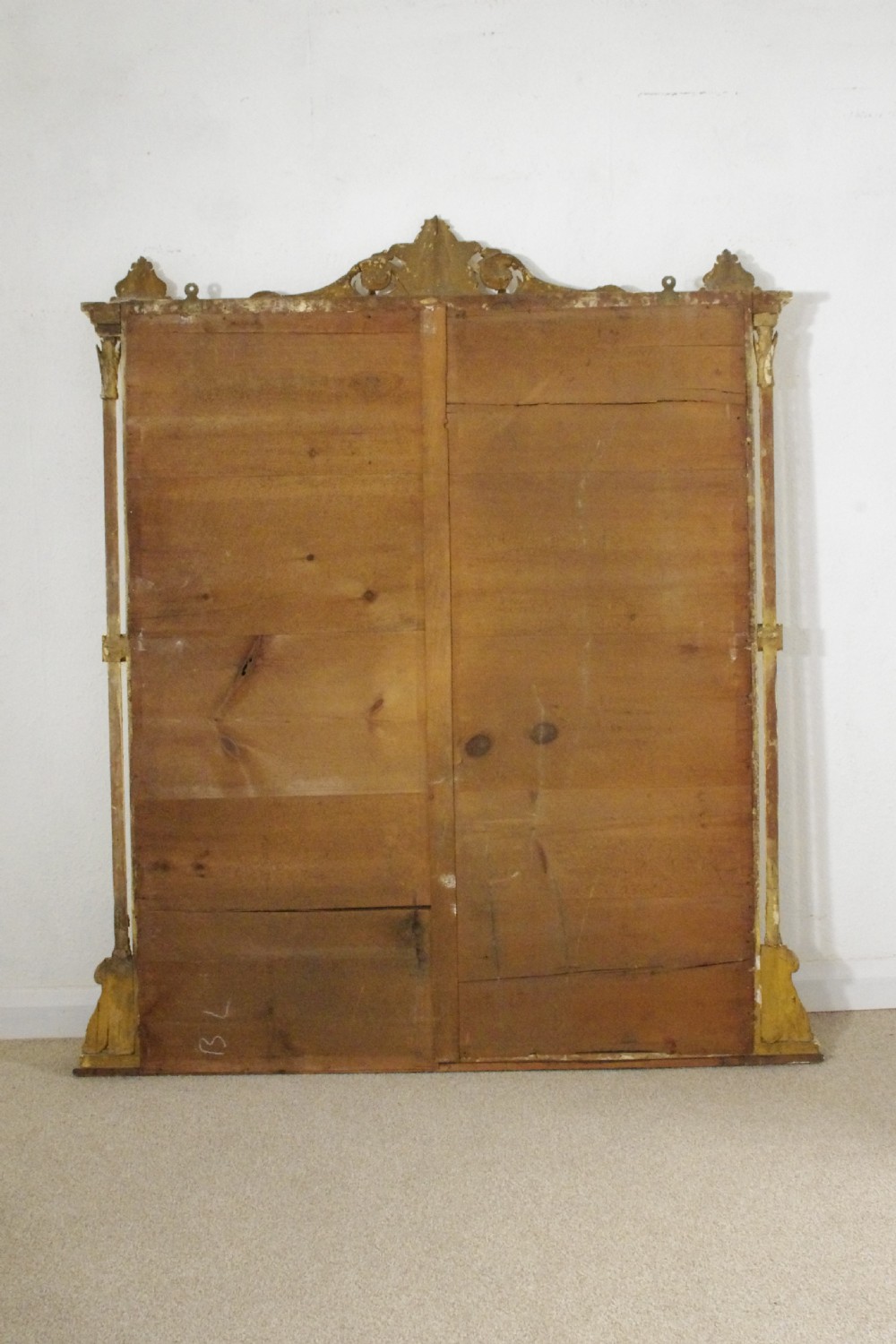 Victorian Gilt Large Overmantle Mirror View XII