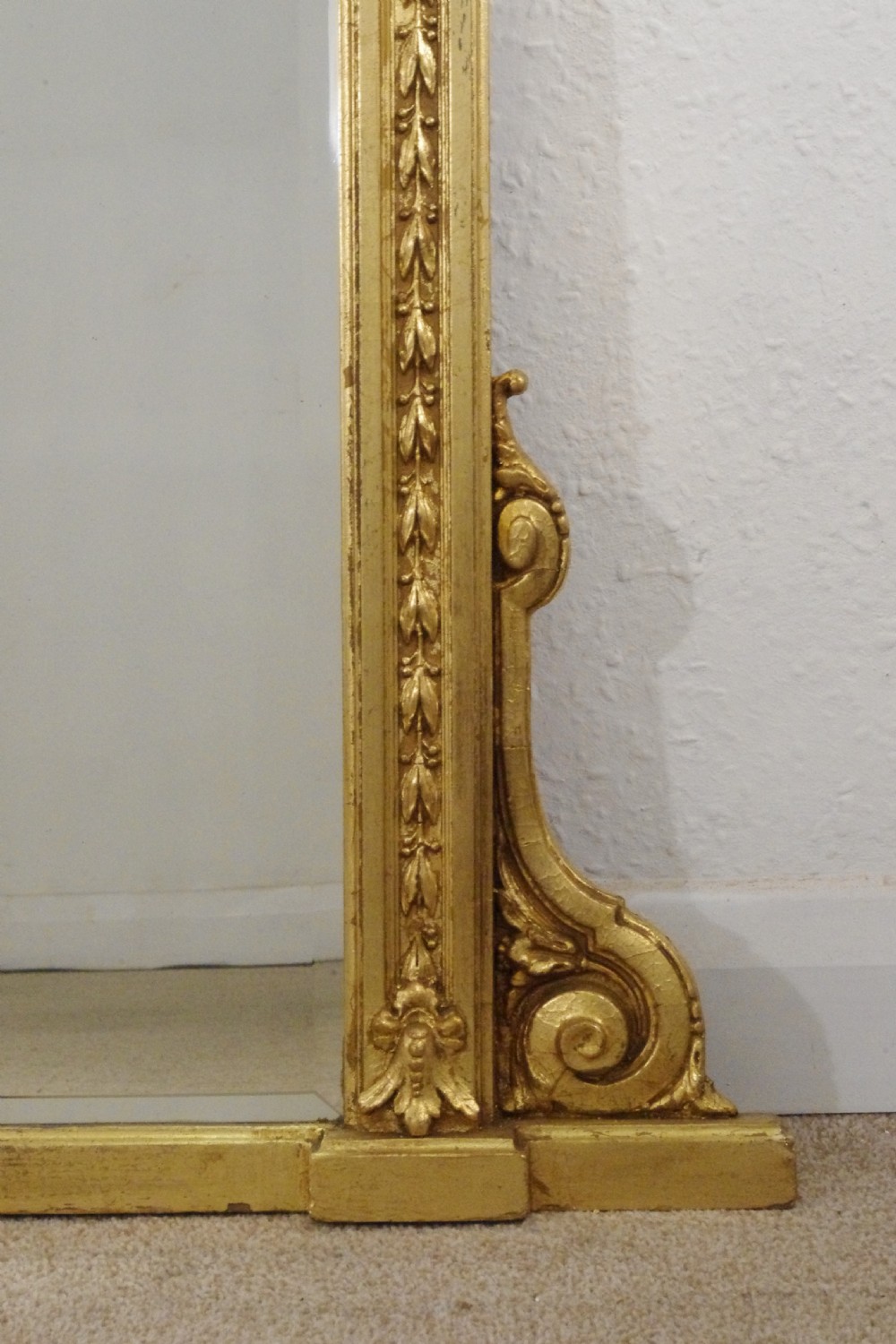 Victorian Gilt Overmantle Mirror View VII