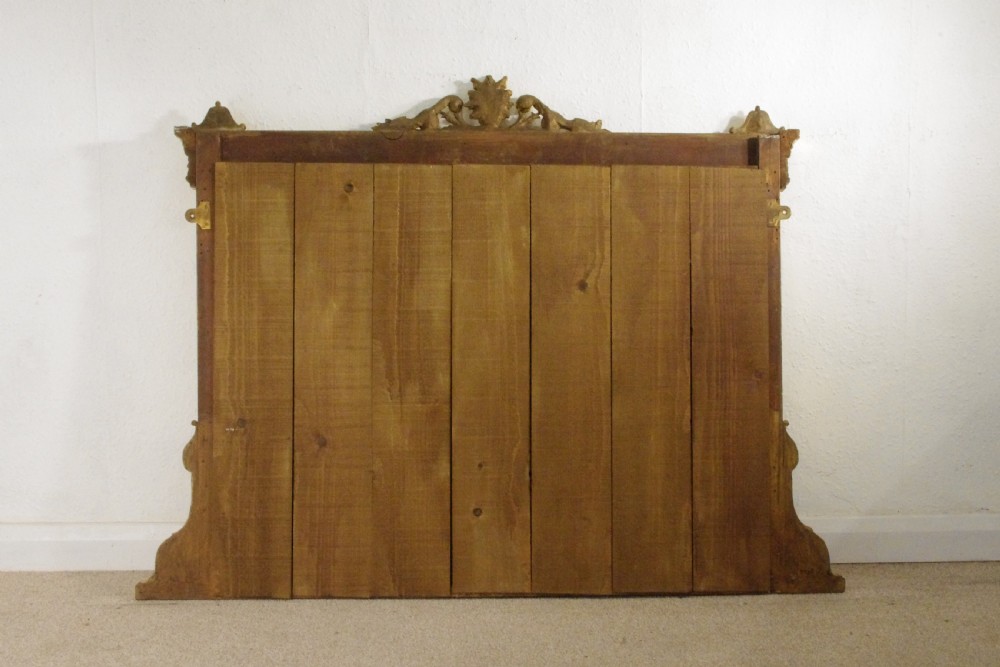 Victorian Gilt Overmantle Mirror View IX
