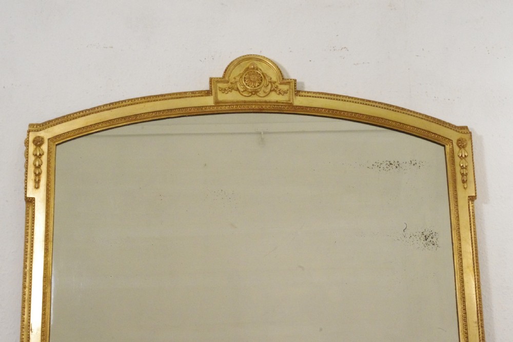 Victorian Gilt Large Overmantle Mirror View II