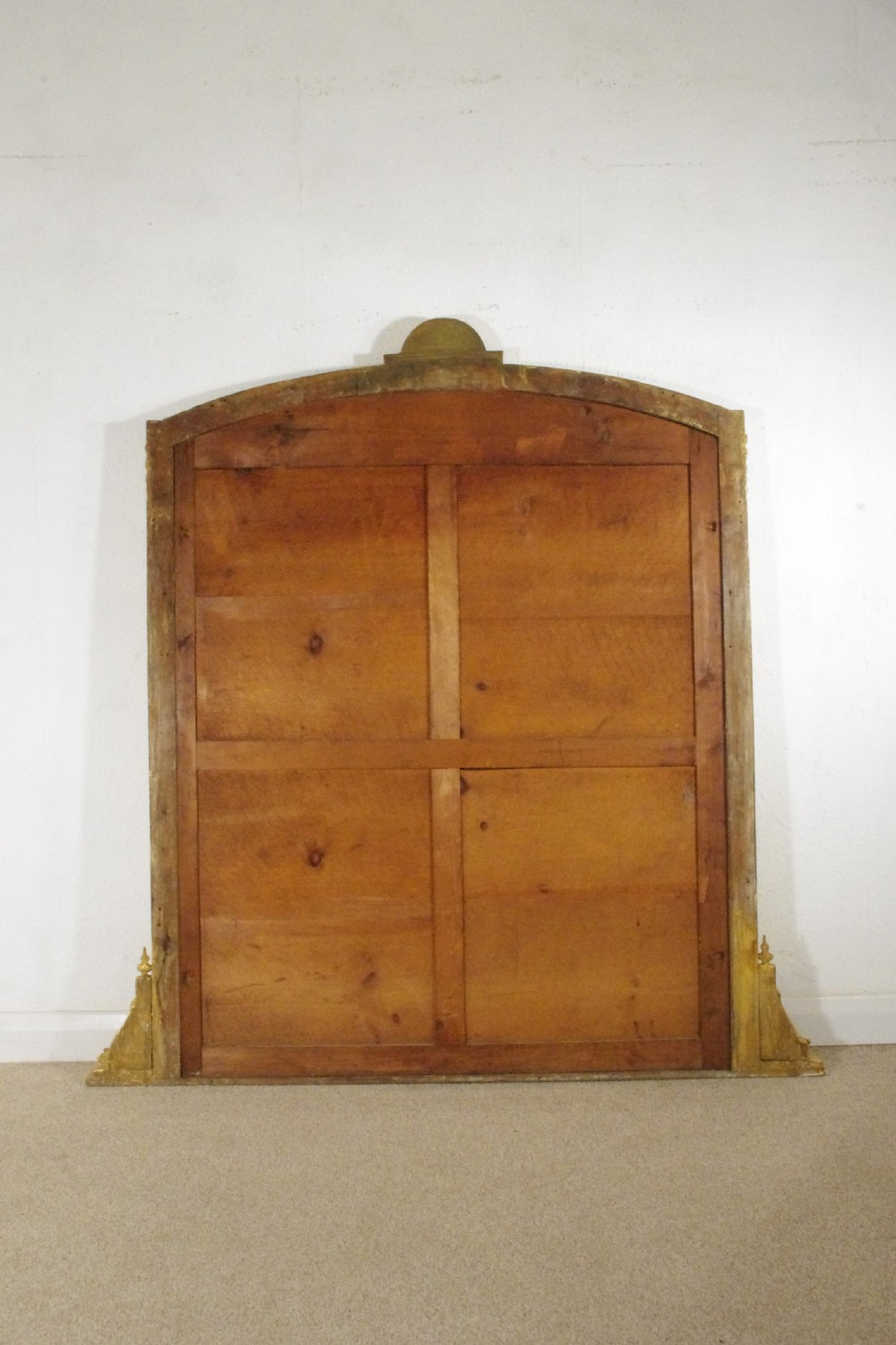Victorian Gilt Large Overmantle Mirror View X