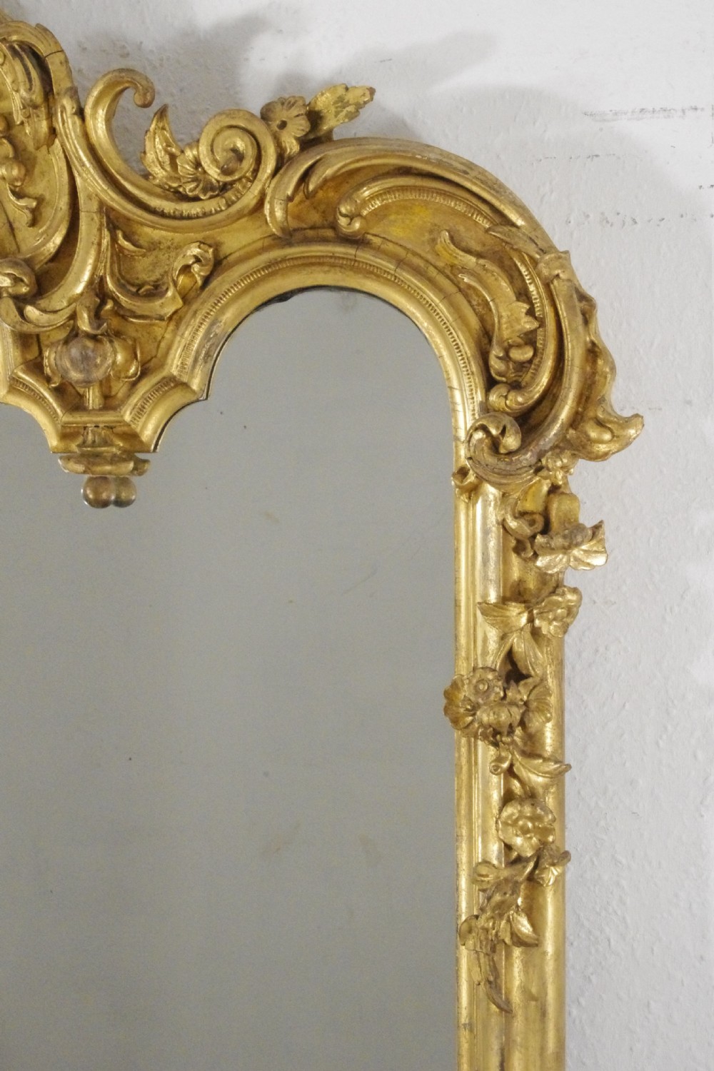 Victorian Gilt Large Overmantle Mirror View VI