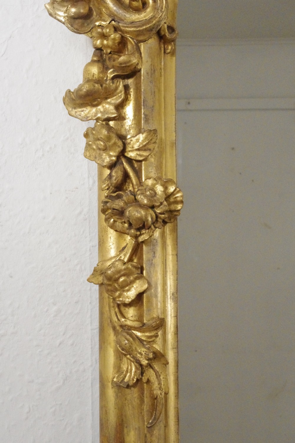 Victorian Gilt Large Overmantle Mirror View IX