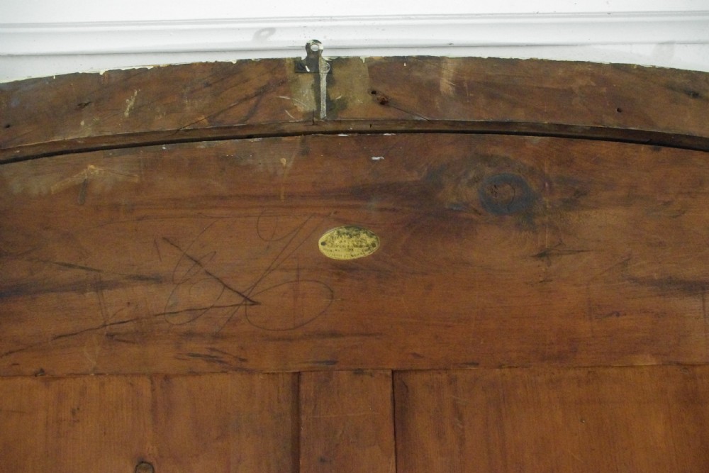 Victorian Painted and Parcel-Gilt Large Arch Top Overmantle Mirror by Nosotti View XIV