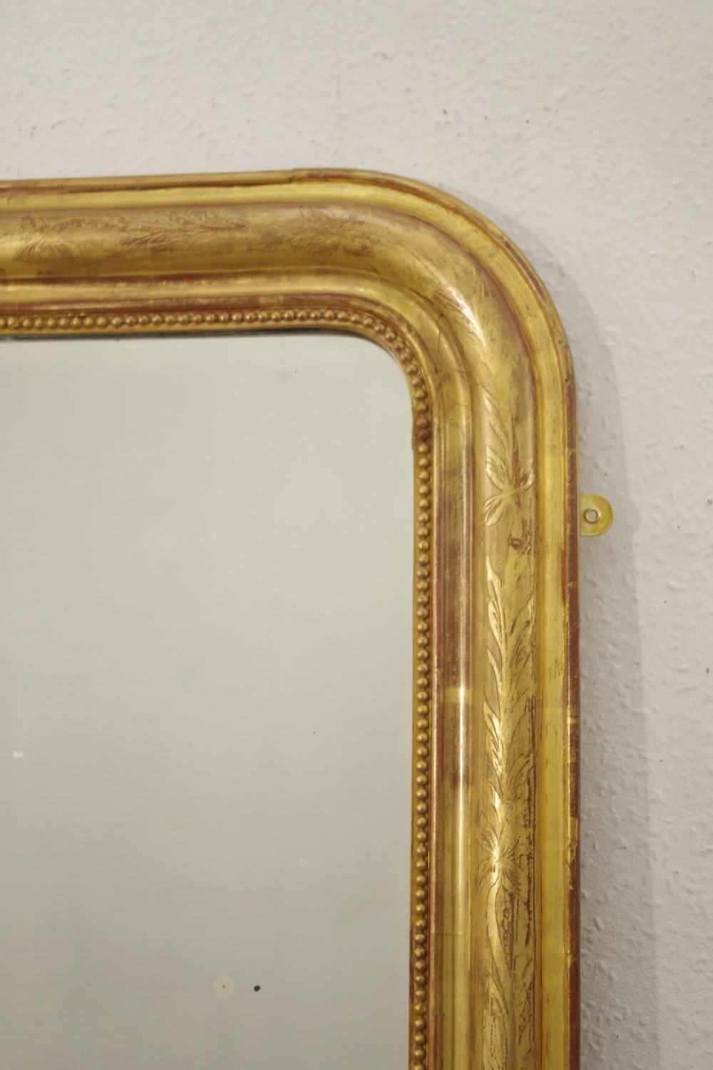 19th Century French Louis Phillipe Style Gilt Overmantle Mirror View IV