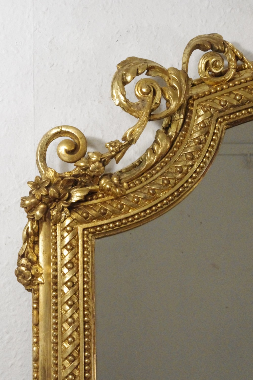 Victorian Gilt Large Overmantle Mirror View V