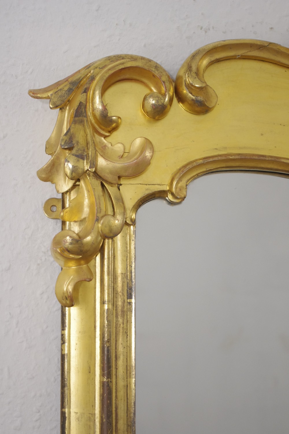 Victorian Gilt Wood Large Overmantle Mirror View VIII