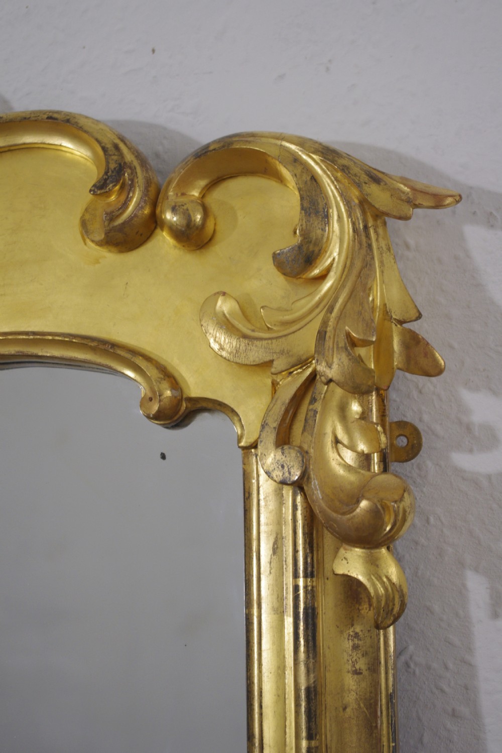 Victorian Gilt Wood Large Overmantle Mirror View IX