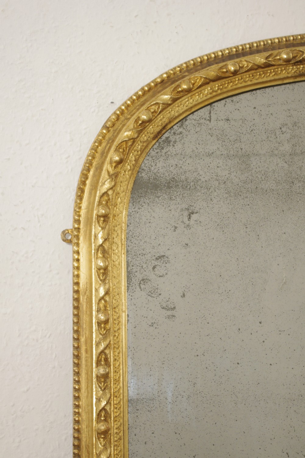 Victorian Gilt Large Arch Top Overmantle Mirror View III