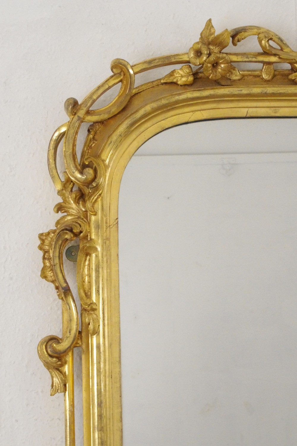 Victorian Gilt Large Overmantle Mirror View V