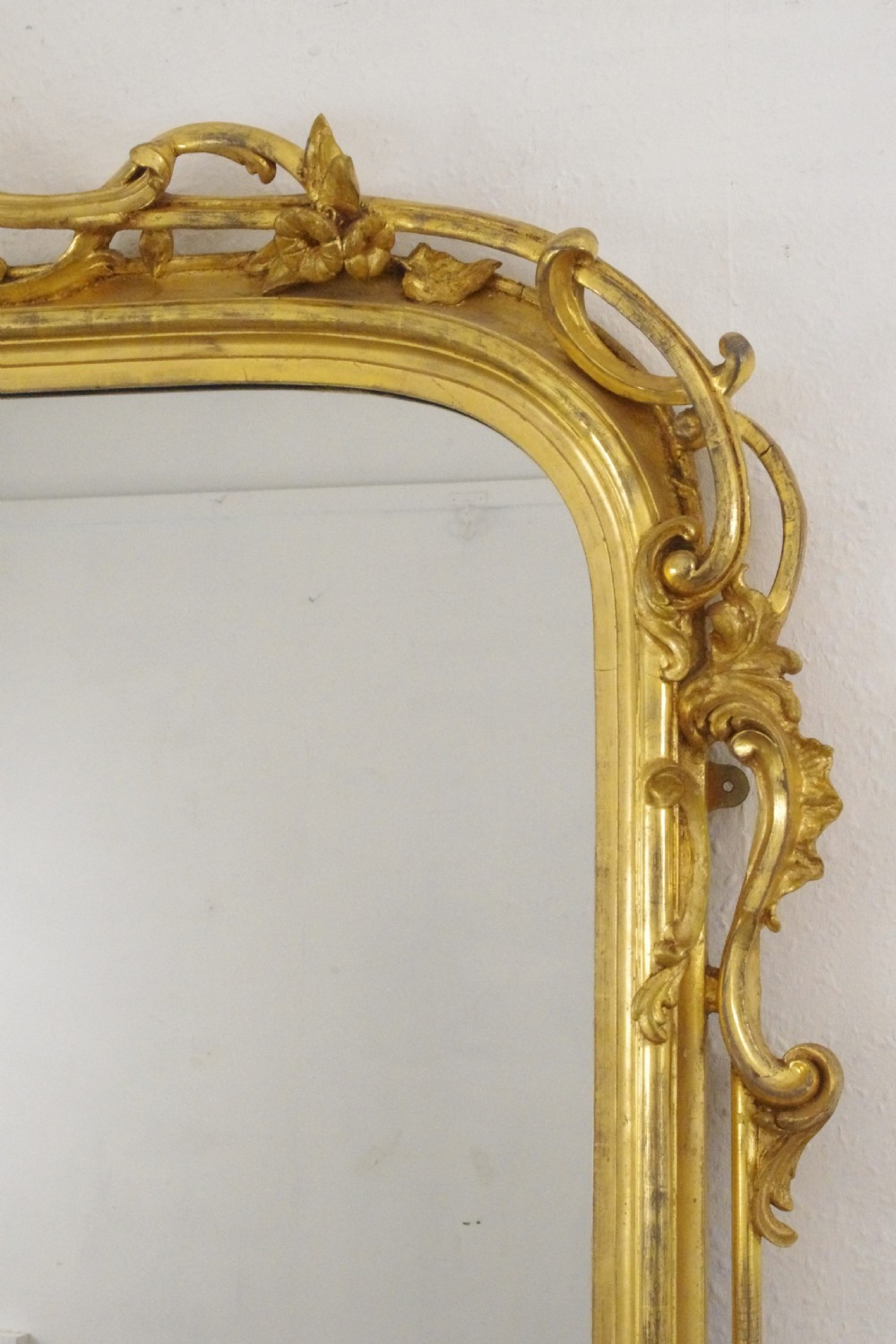 Victorian Gilt Large Overmantle Mirror View VI