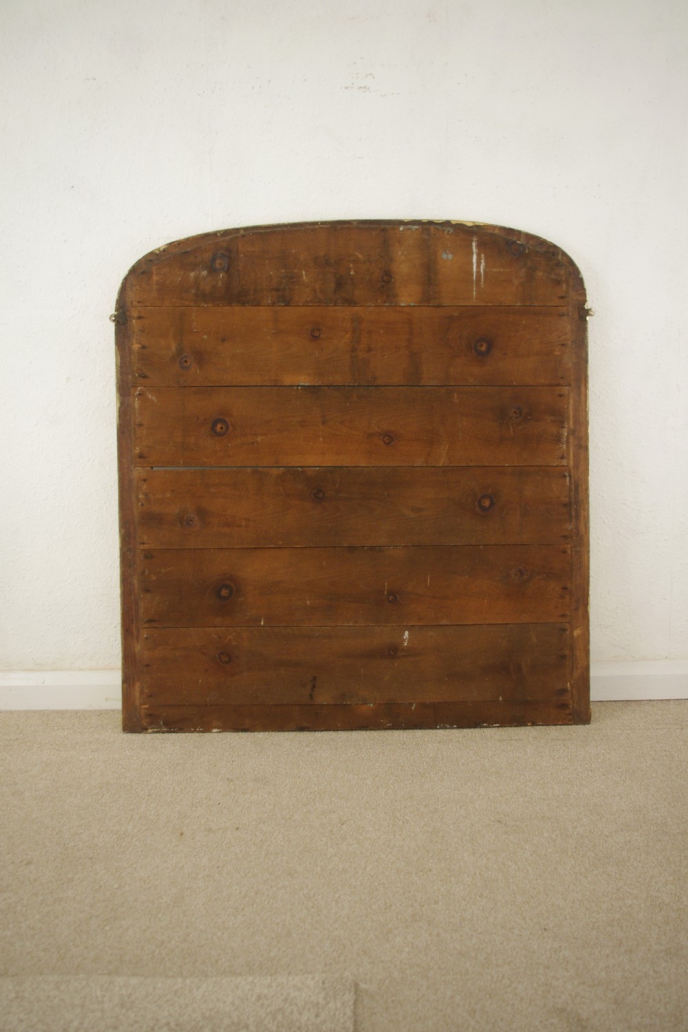 Victorian Gilt Arch Top Overmantle Mirror View IX