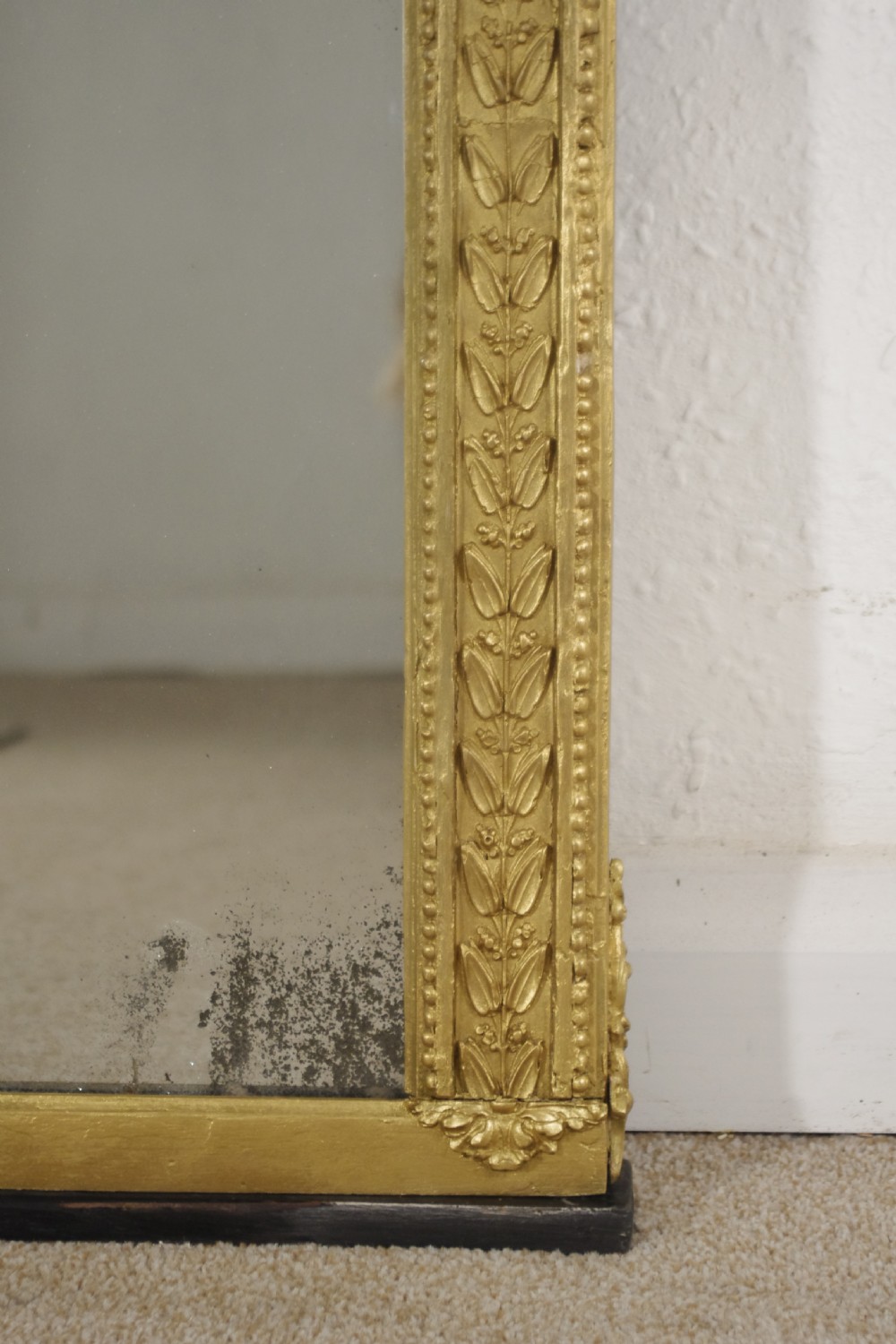 Victorian Gilt Large Adam Style Overmantle Mirror View VIII