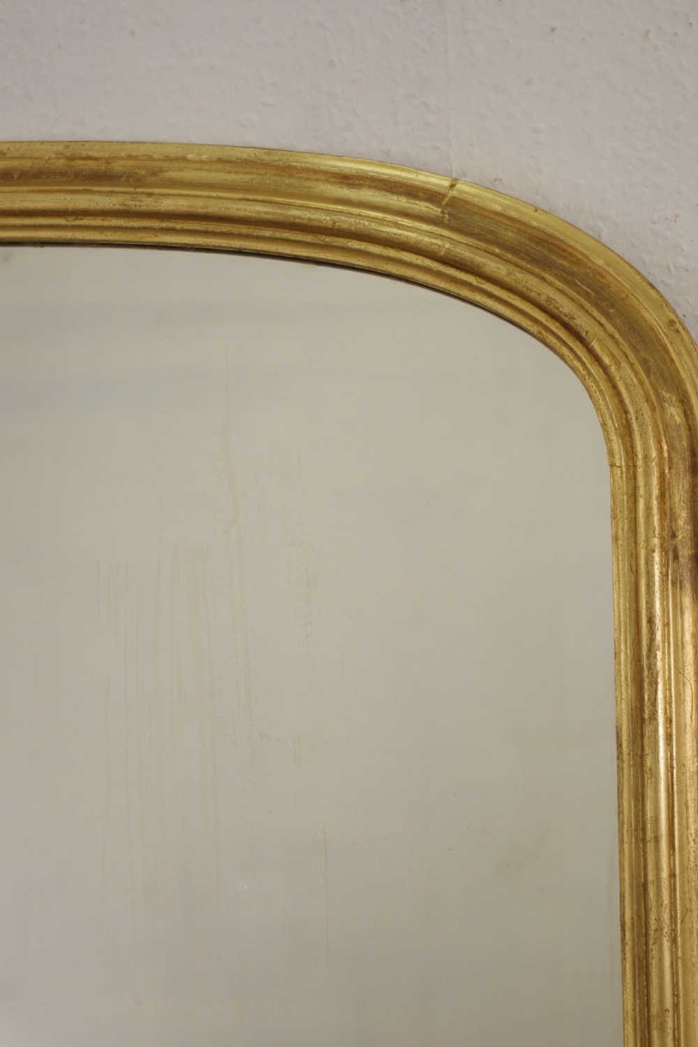 Victorian Gilt Wood Arch Top Overmantle Mirror View XI