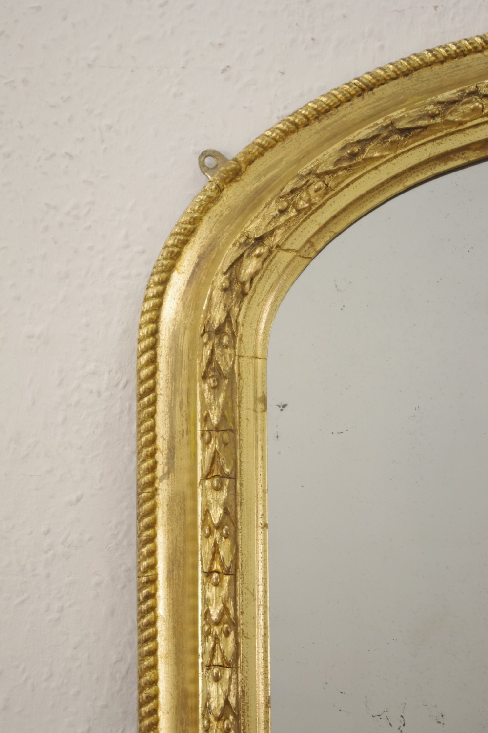 Victorian Gilt Arch Top Overmantle Mirror View III