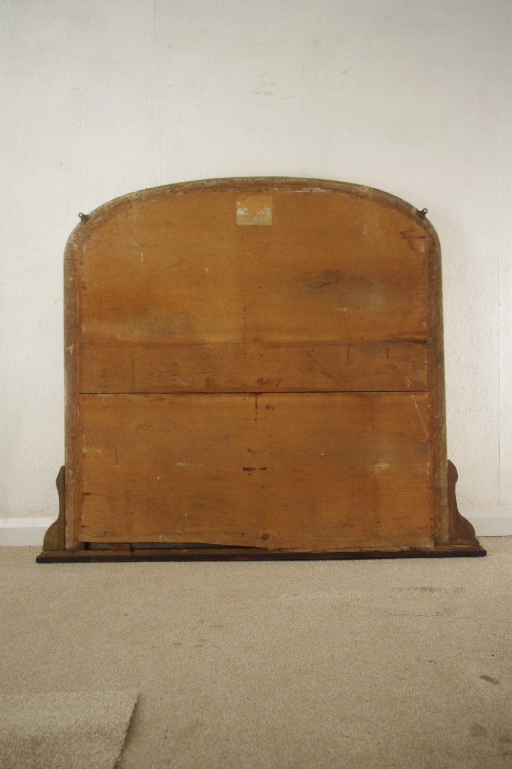 Victorian Gilt Arch Top Overmantle Mirror View XI