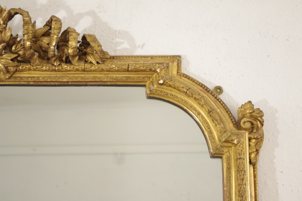 Victorian Gilt Large Overmantle Mirror View V