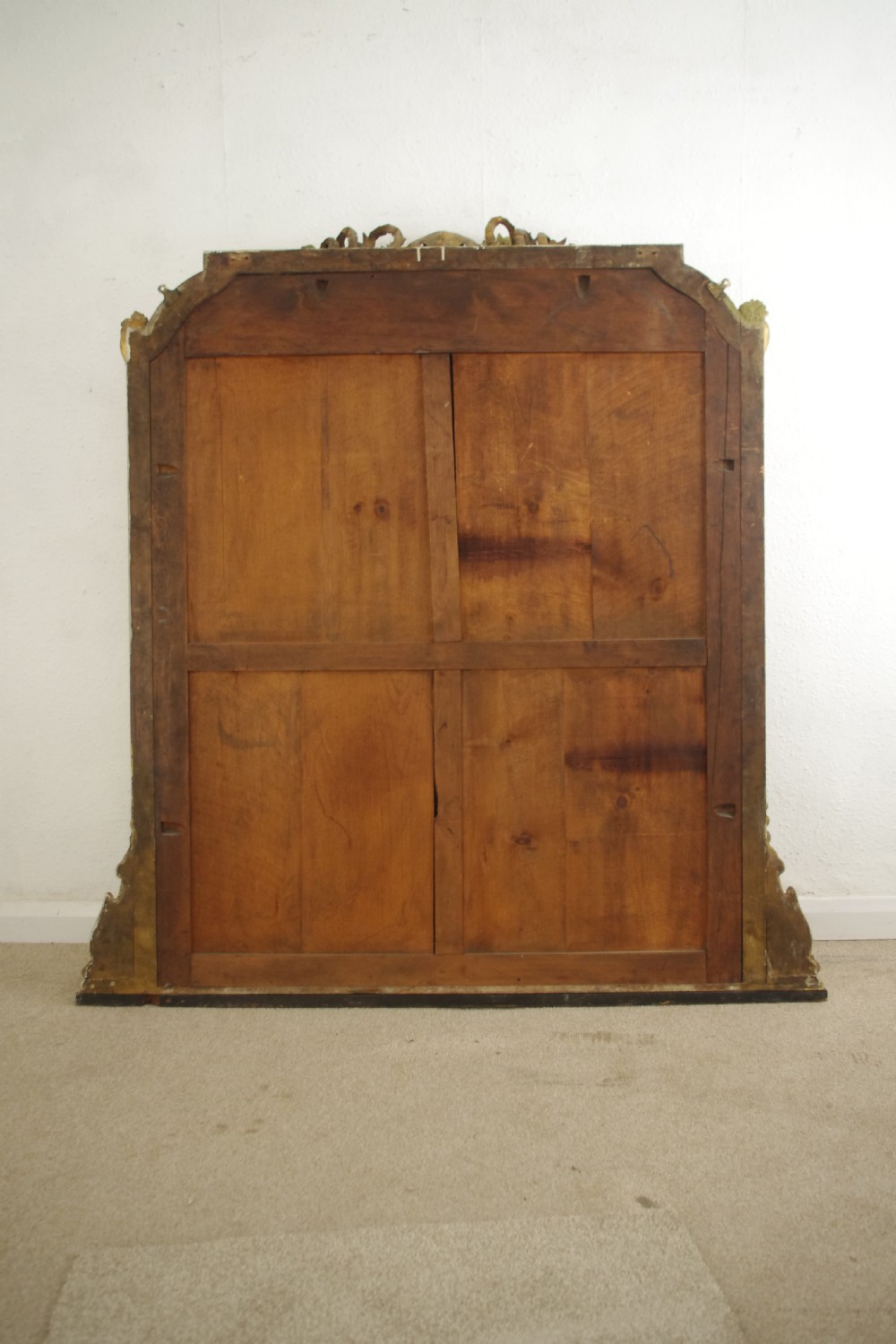 Victorian Gilt Large Overmantle Mirror View XII