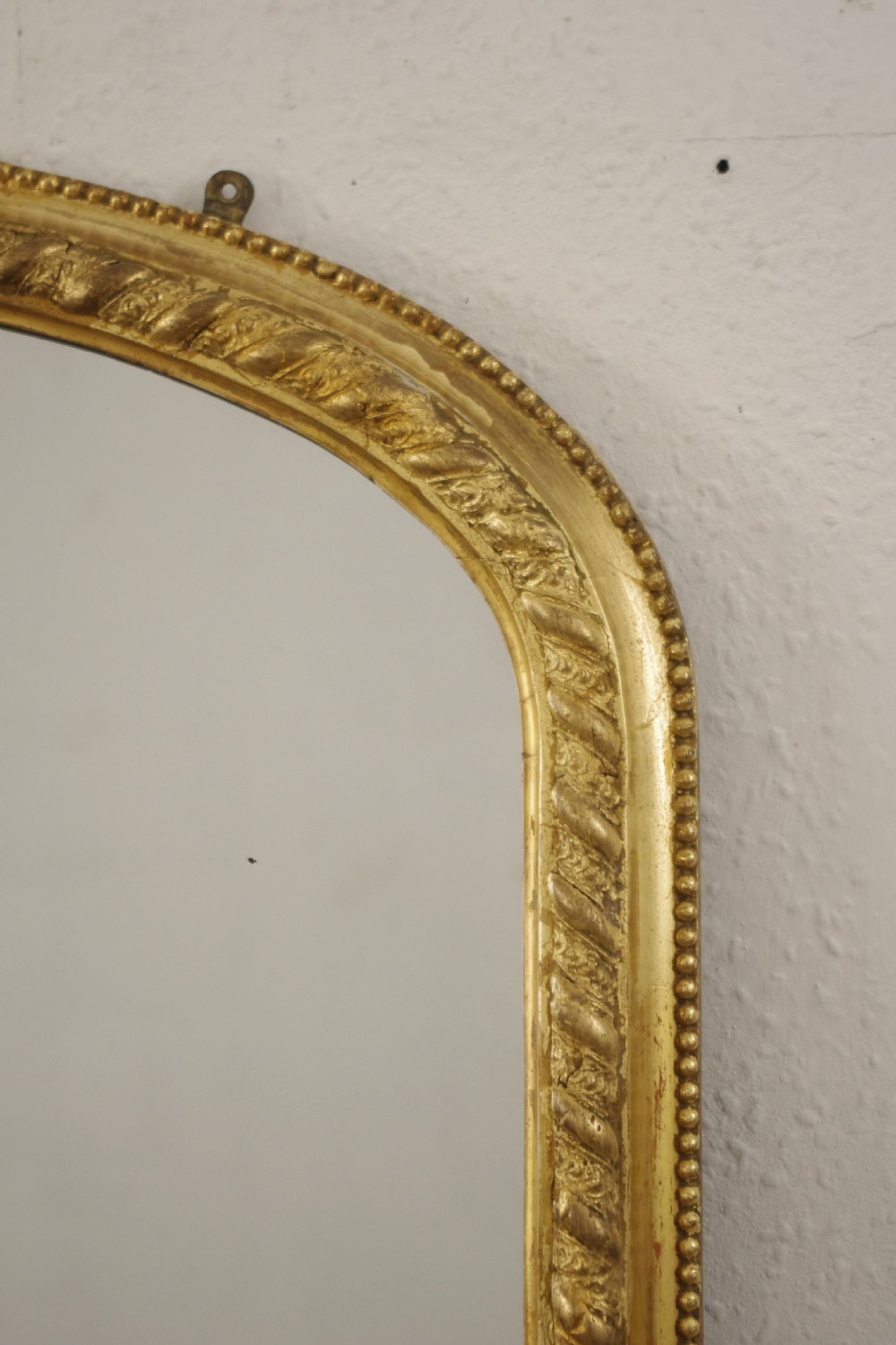 Victorian Gilt Arch Top Overmantle Mirror View VI