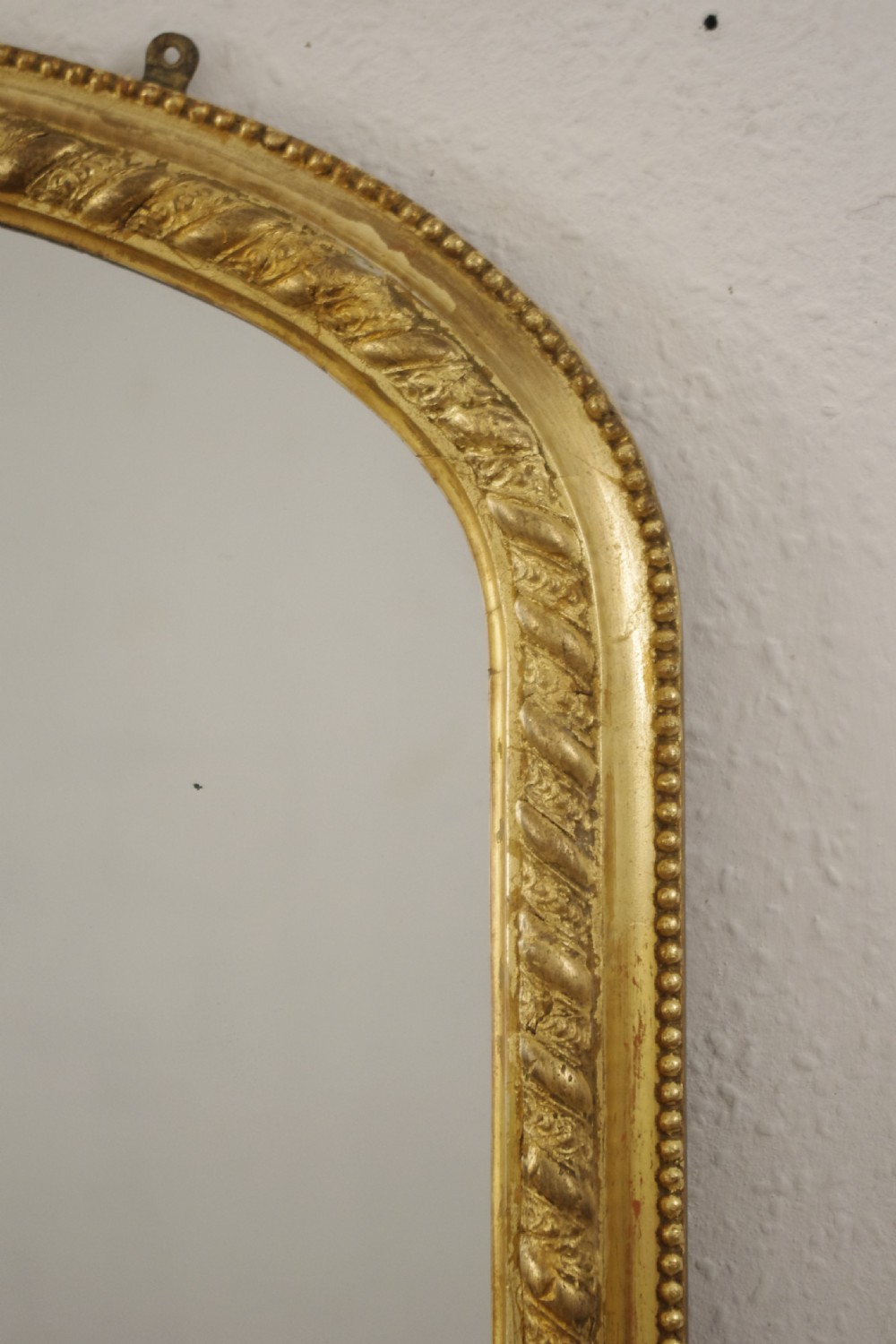 Victorian Gilt Arch Top Overmantle Mirror View VII