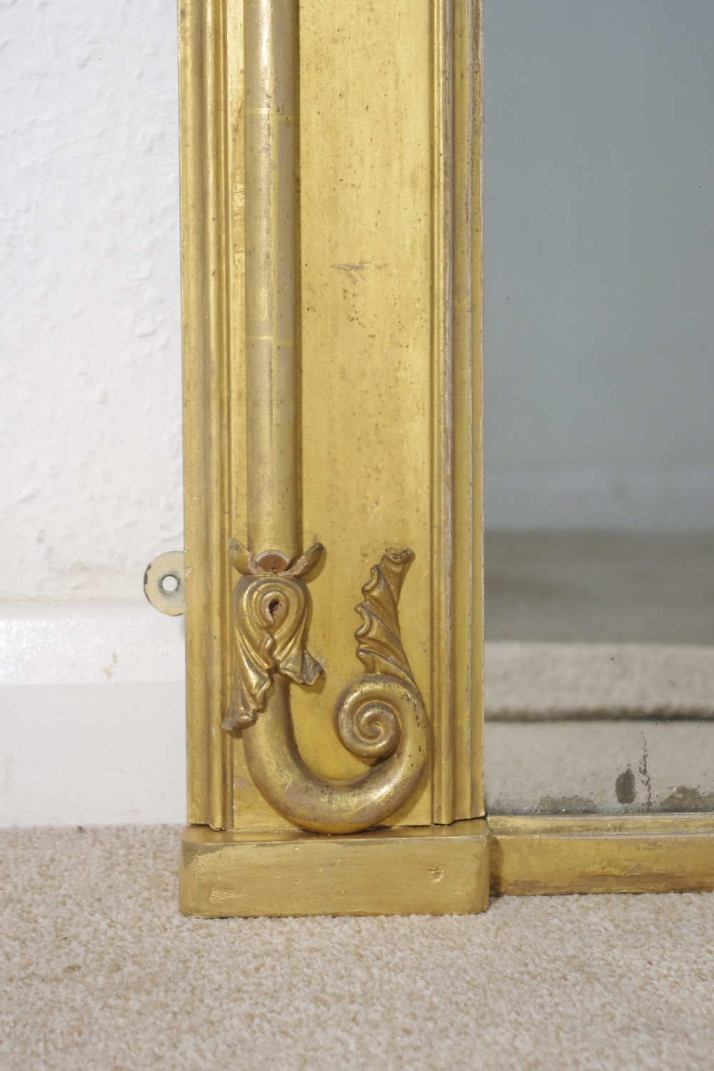 Victorian Gilt Large Overmantle Mirror View VII