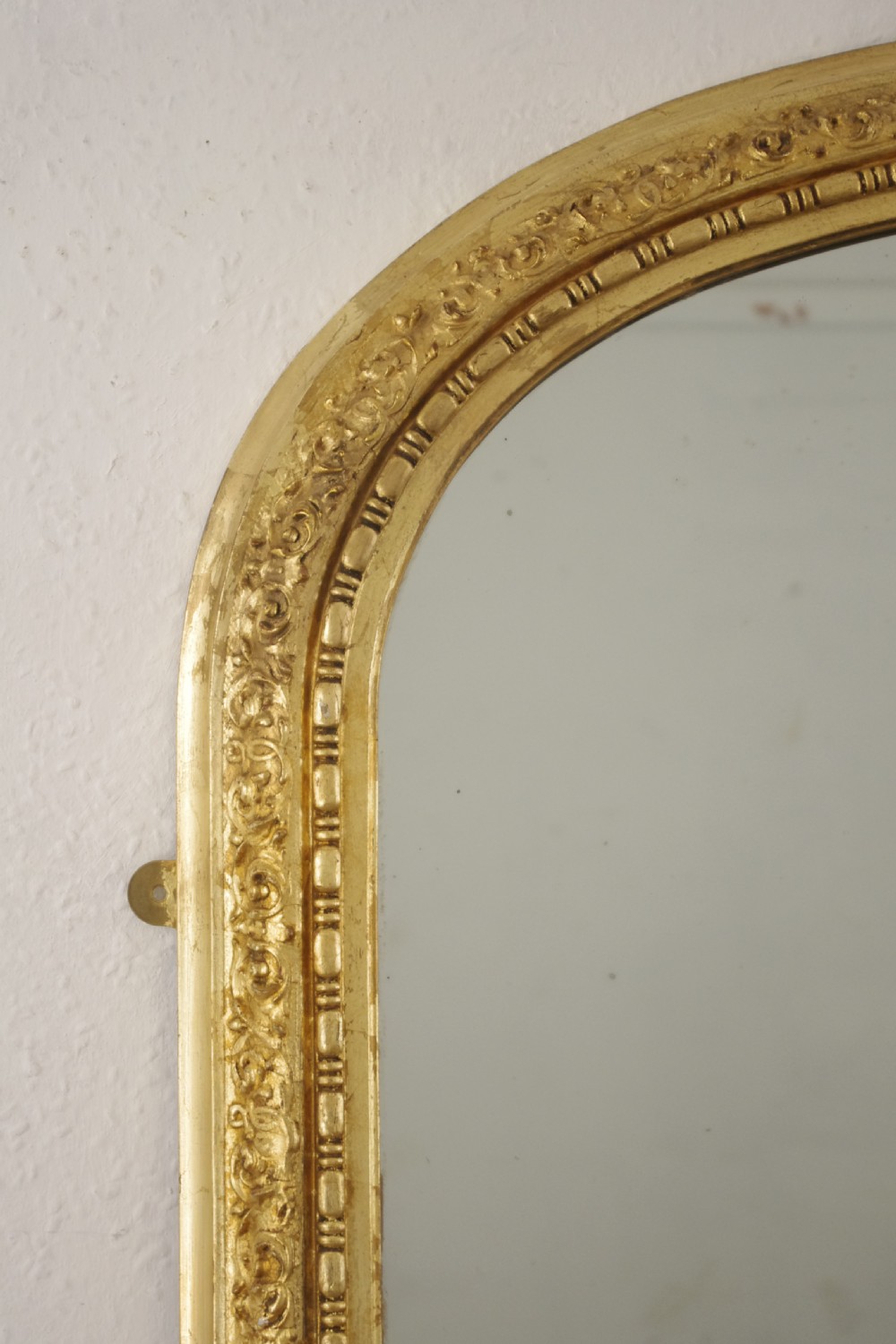 Victorian Gilt Large Arch Top Overmantle Mirror View III