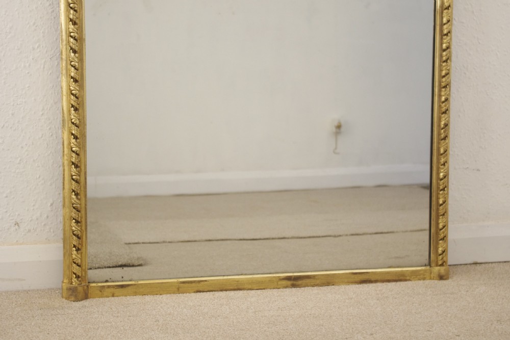 Victorian Gilt Arch Top Pier Mirror View VIII