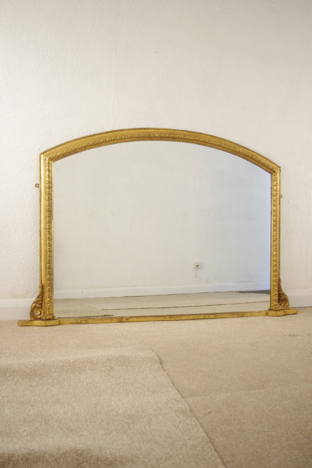 Victorian Gilt Overmantle Mirror