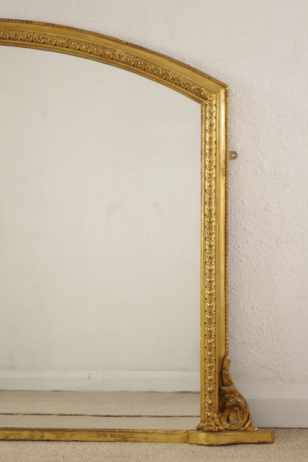 Victorian Gilt Overmantle Mirror View IV