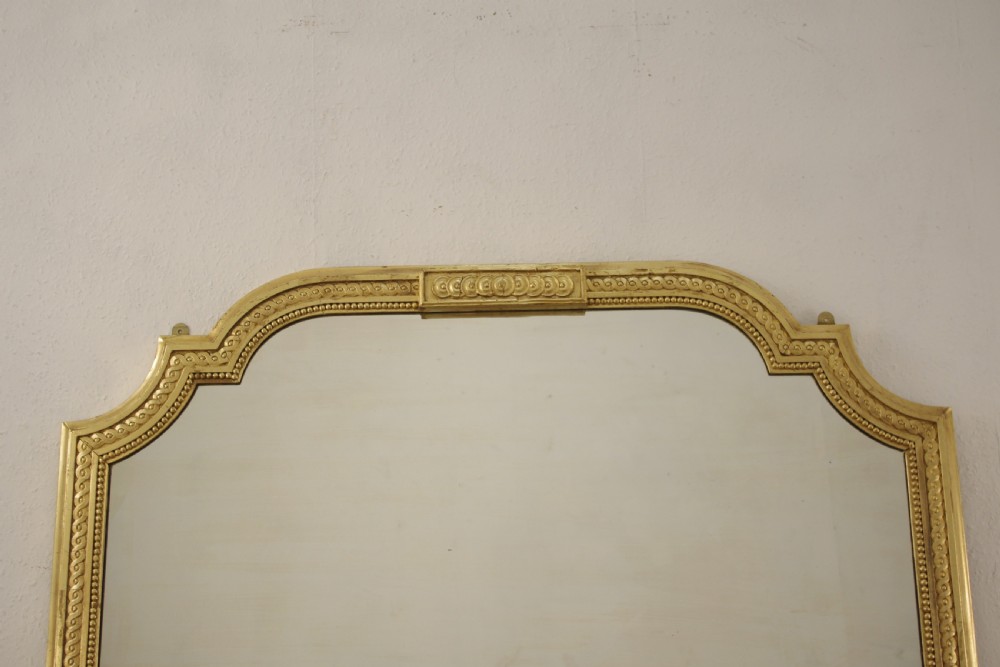 Victorian Gilt Large Overmantle Mirror View IV