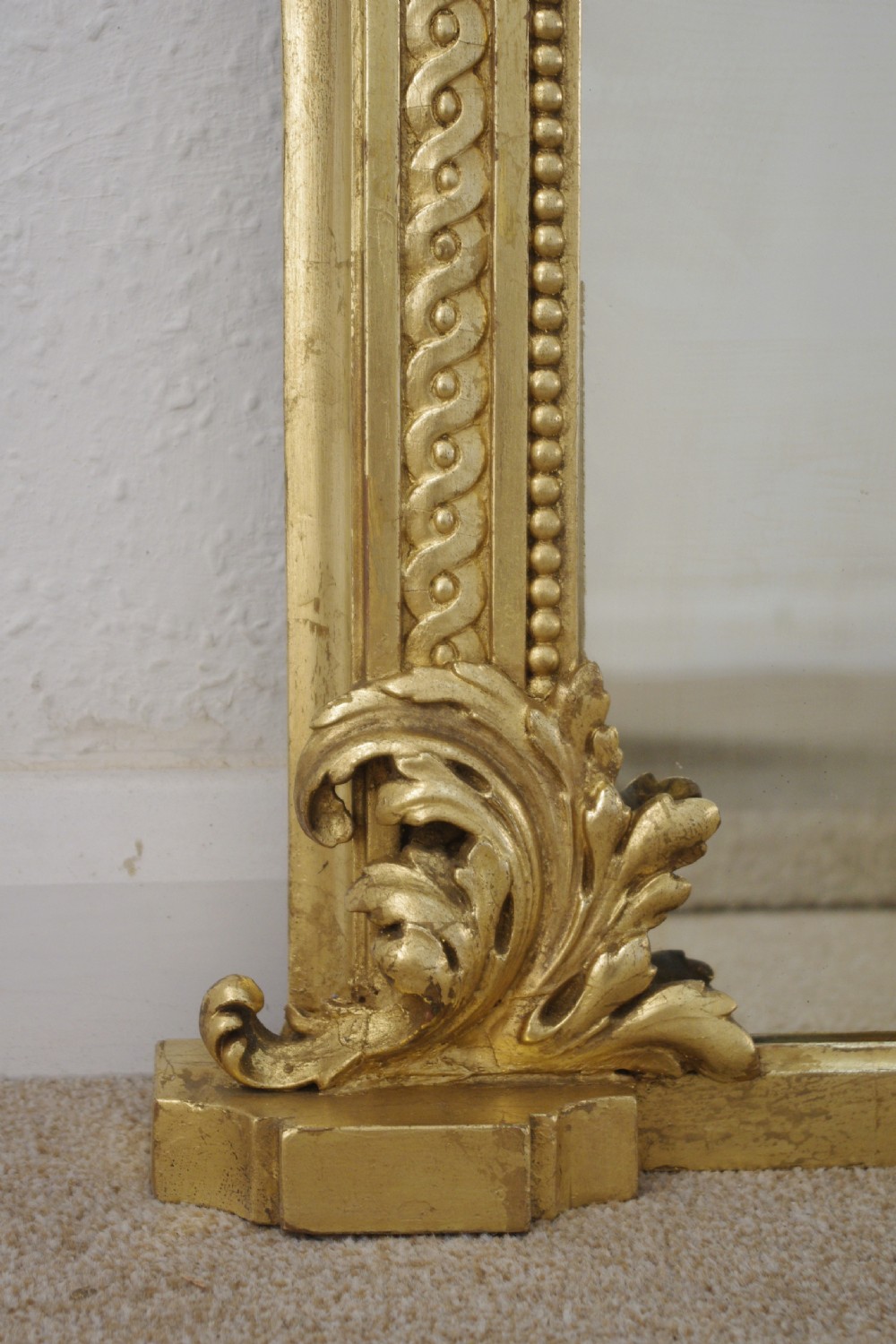 Victorian Gilt Large Overmantle Mirror View IX