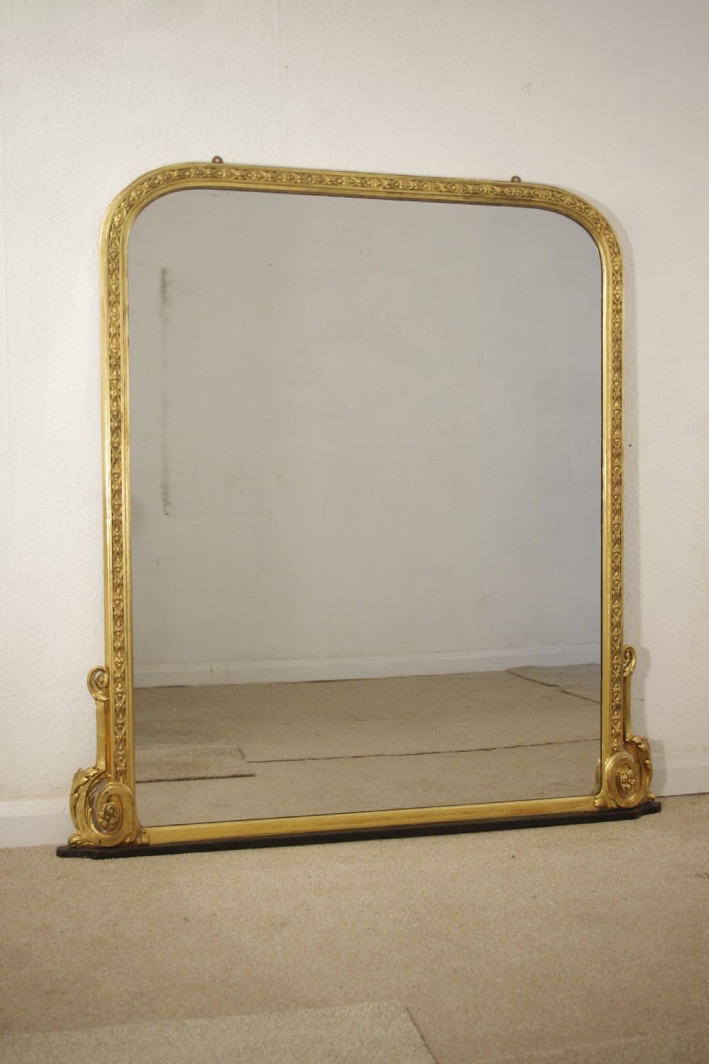 Victorian Gilt Overmantle Mirror