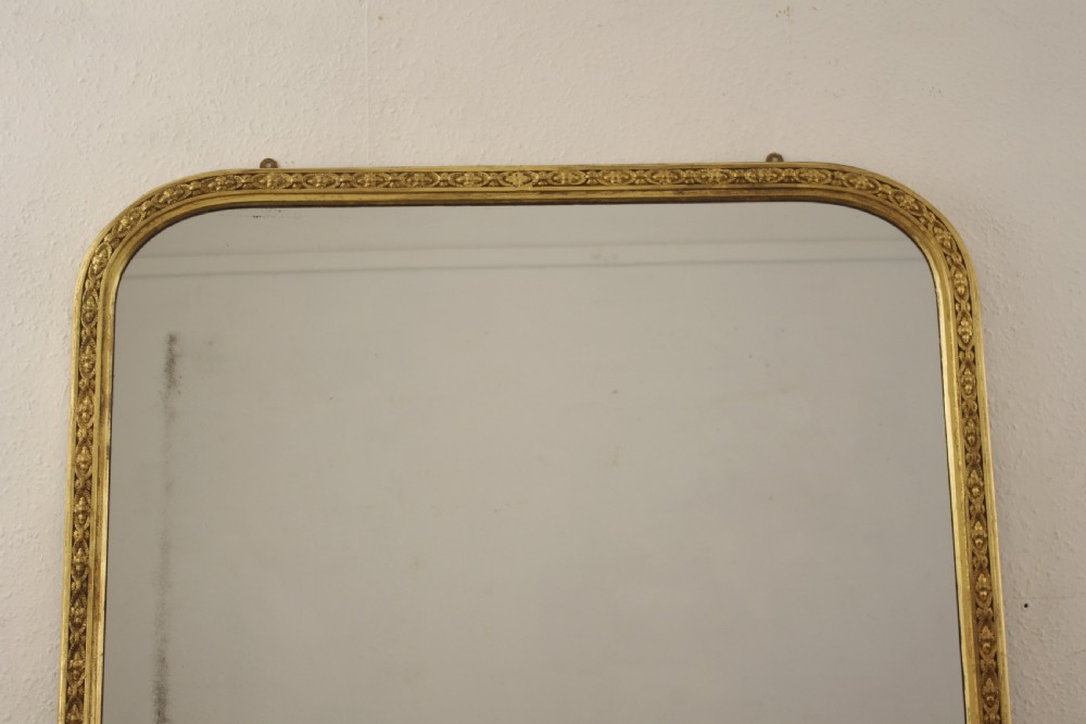 Victorian Gilt Overmantle Mirror View II