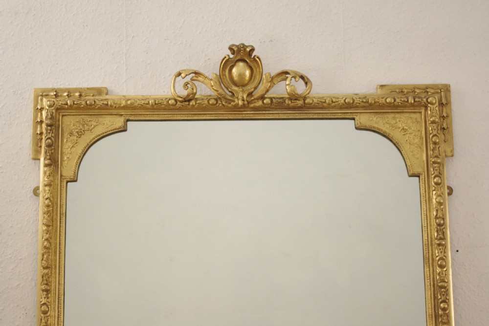 Victorian Gilt Overmantle Mirror View II