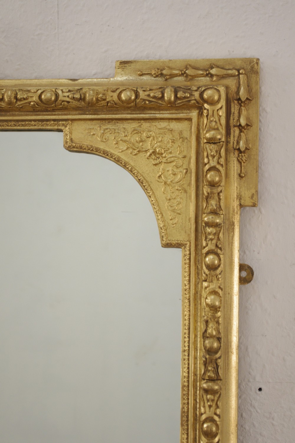 Victorian Gilt Overmantle Mirror View V