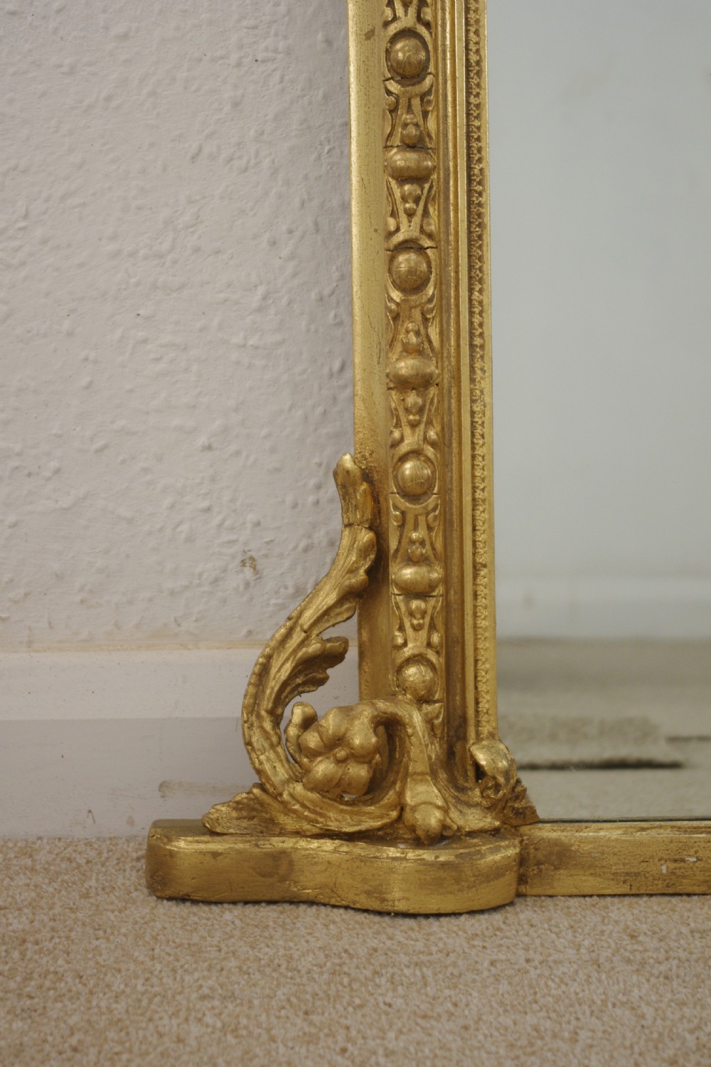 Victorian Gilt Overmantle Mirror View VII