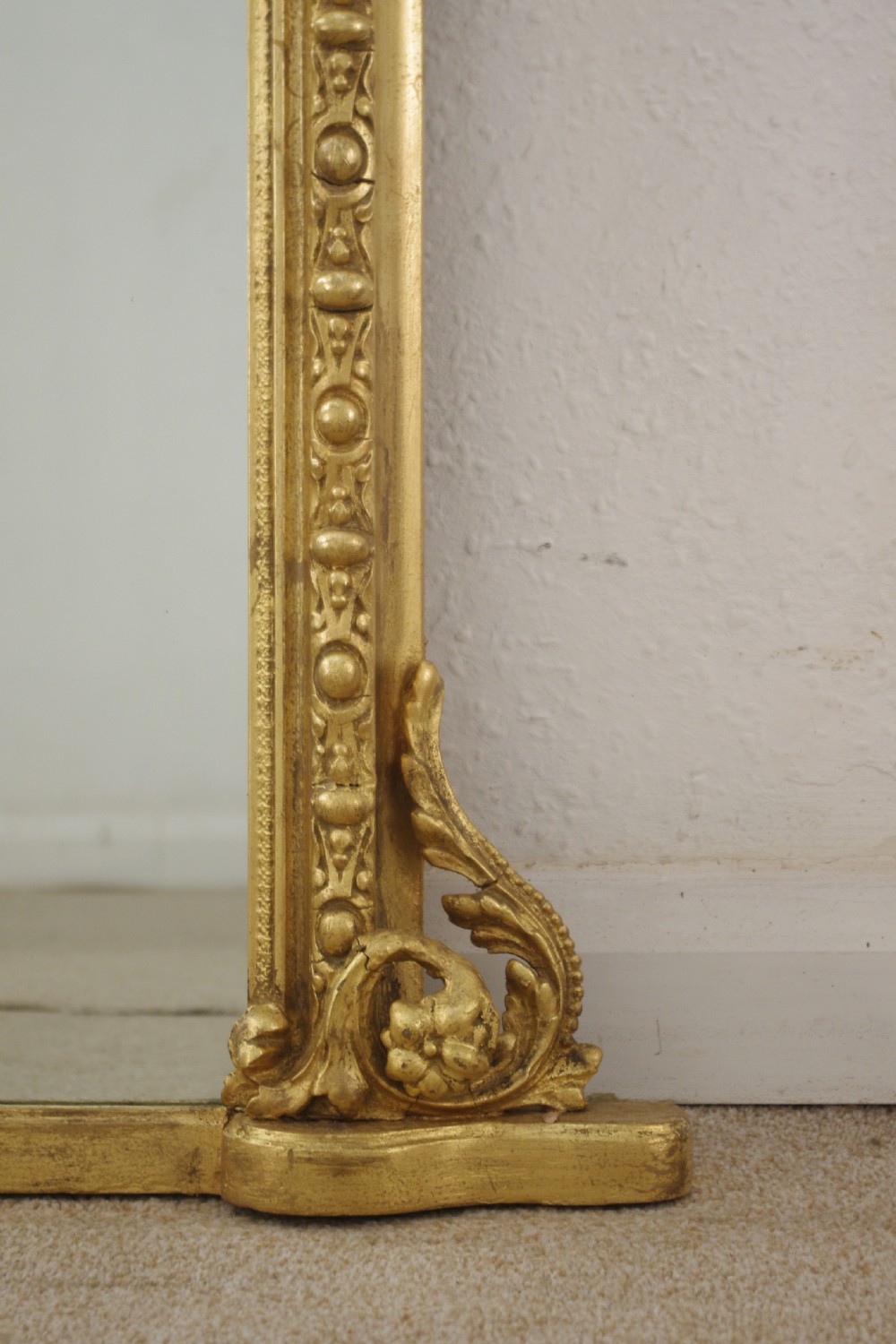 Victorian Gilt Overmantle Mirror View VIII