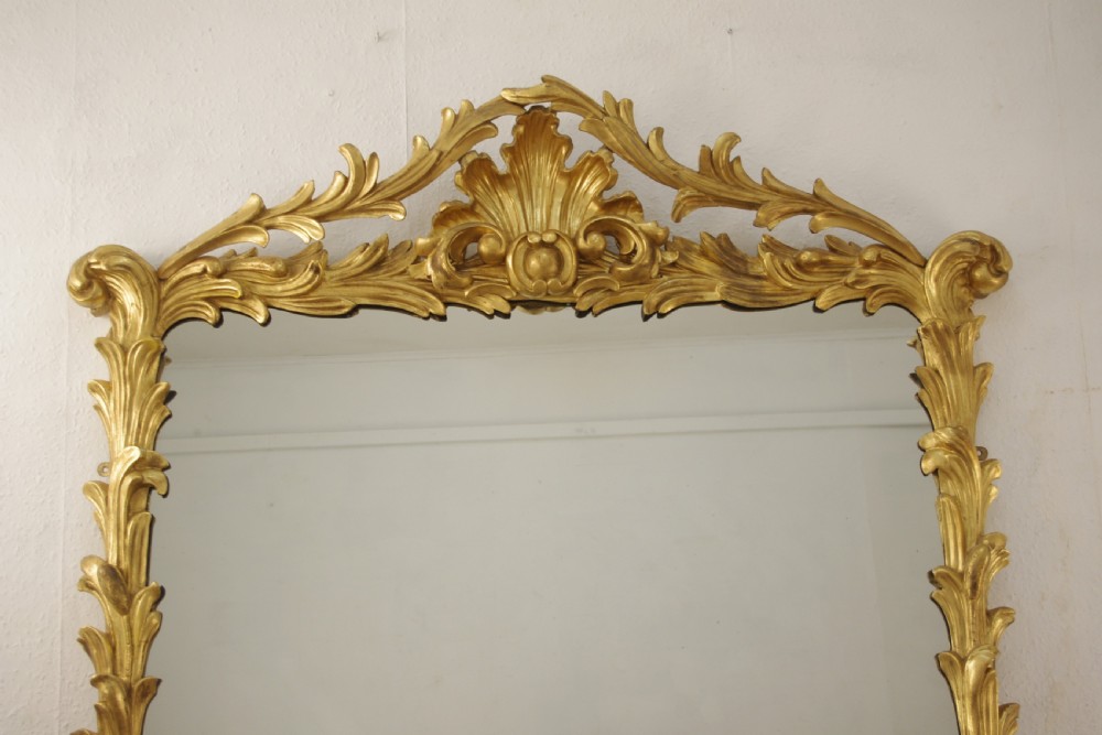 Victorian Gilt Large Overmantle Mirror View II