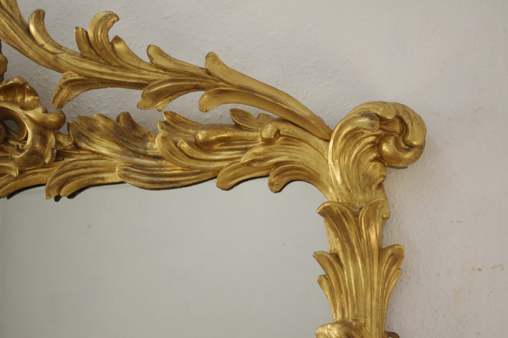 Victorian Gilt Large Overmantle Mirror View VII