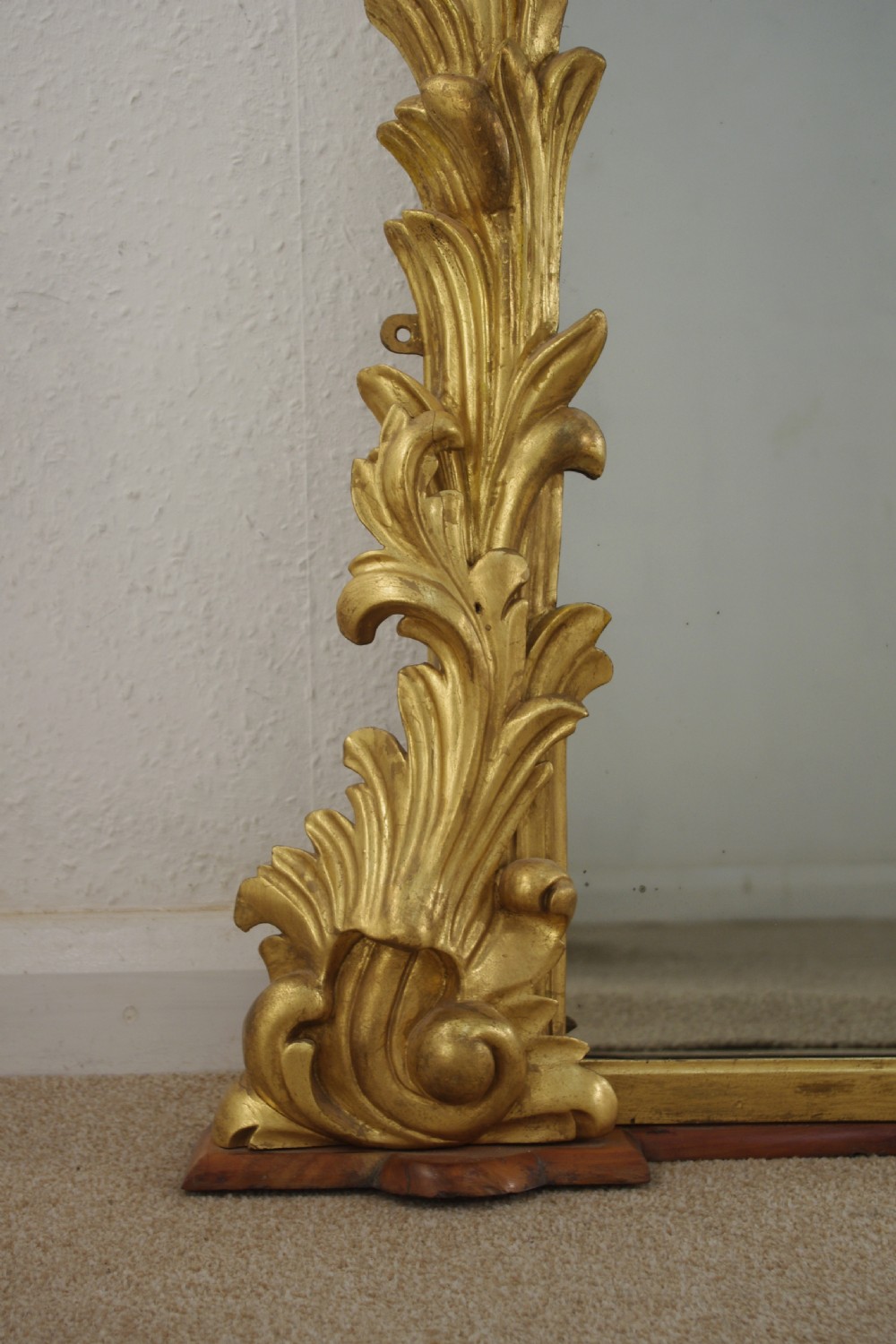 Victorian Gilt Large Overmantle Mirror View X
