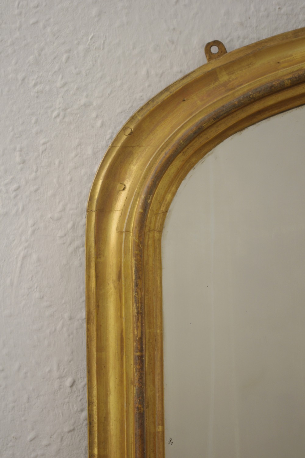 Victorian Gilt Arch Top Overmantle Mirror View III