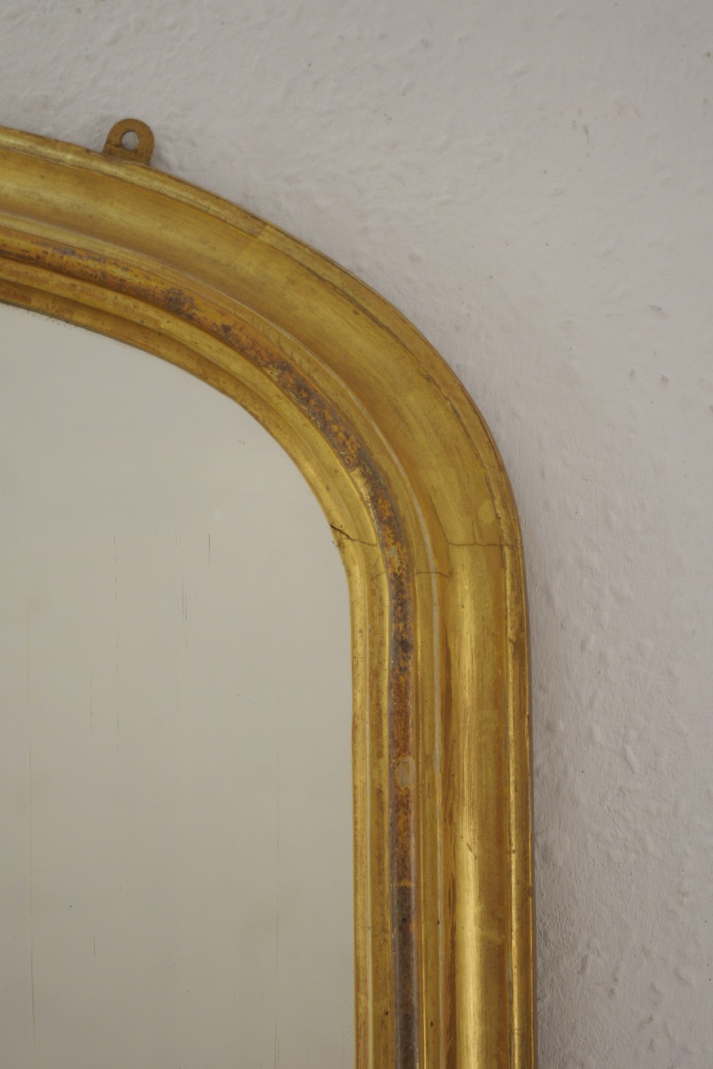 Victorian Gilt Arch Top Overmantle Mirror View IV