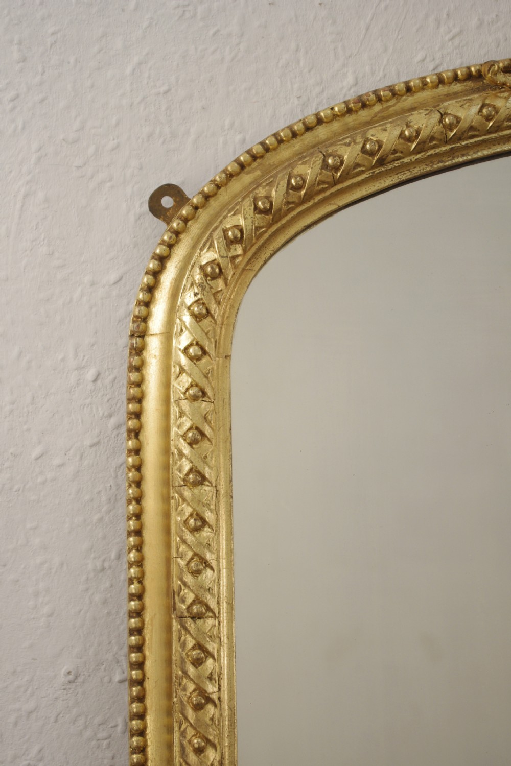 Victorian Gilt Arch Top Overmantle Mirror View IV
