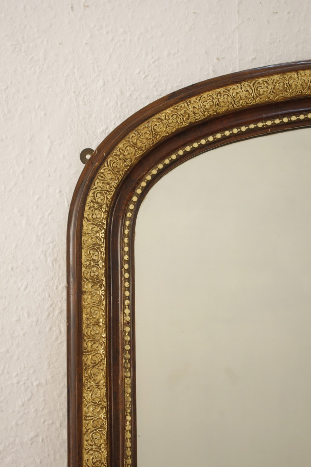 Victorian Gilt Arch Top Overmantle Mirror View III
