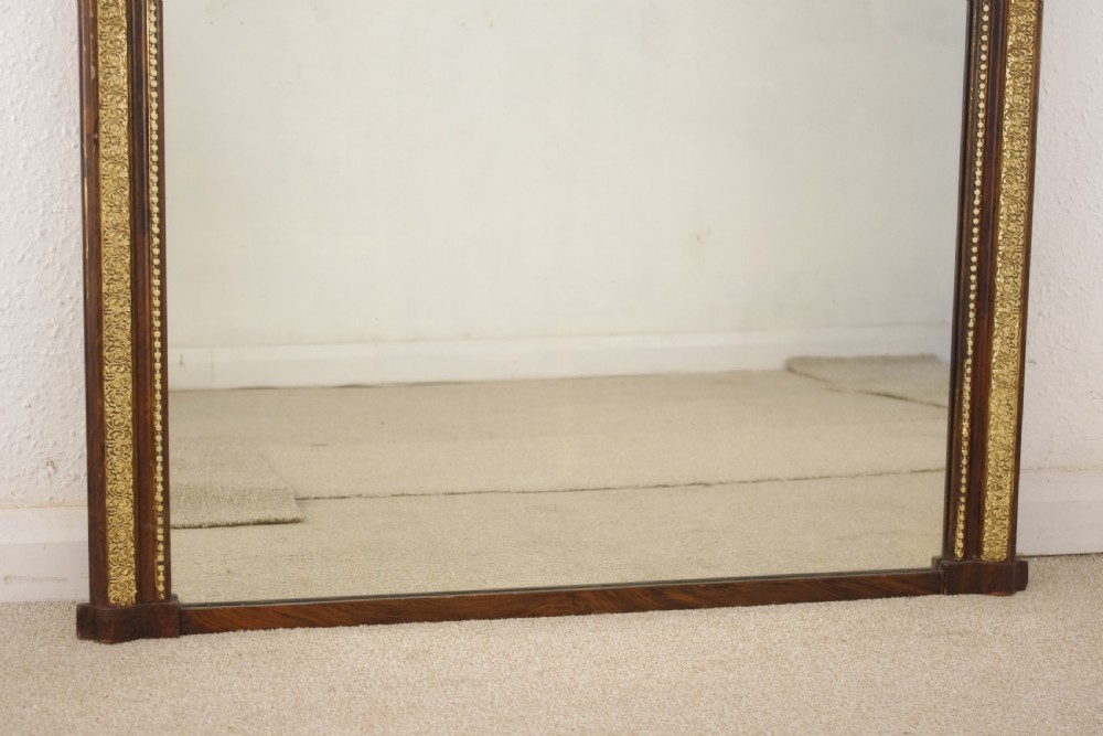 Victorian Gilt Arch Top Overmantle Mirror View VII