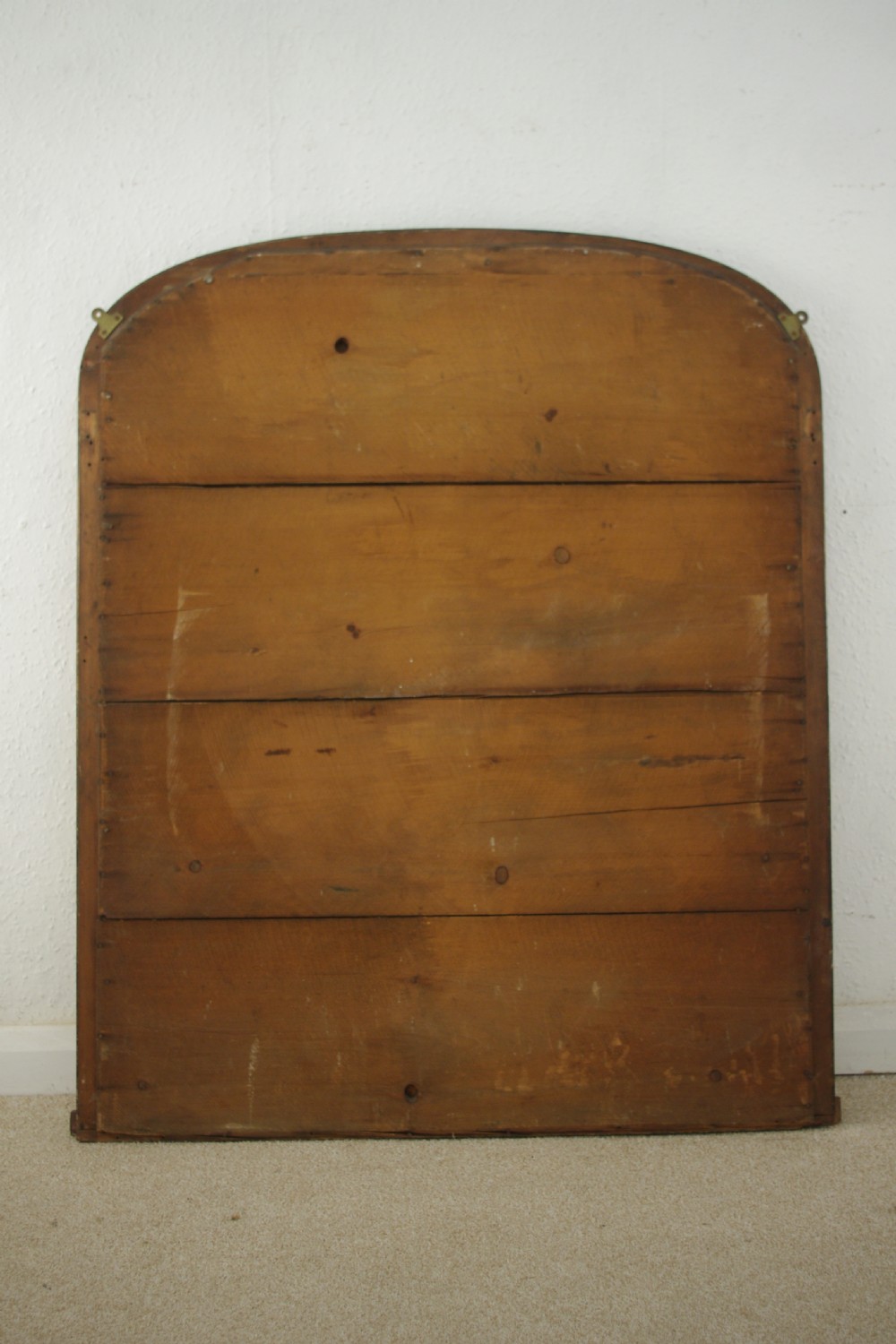 Victorian Gilt Arch Top Overmantle Mirror View IX