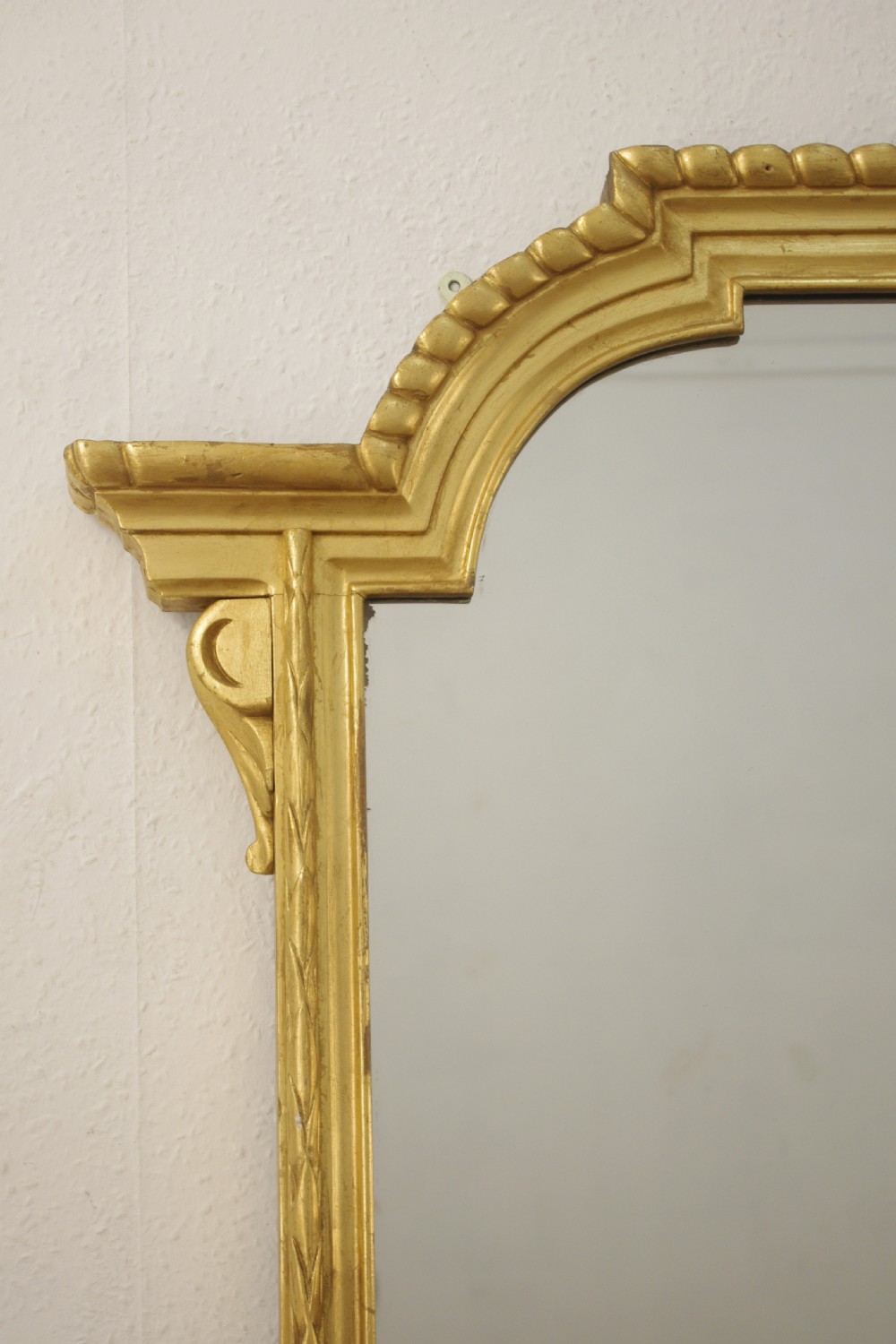 Victorian Gilt Wood Large Overmantle Mirror View III
