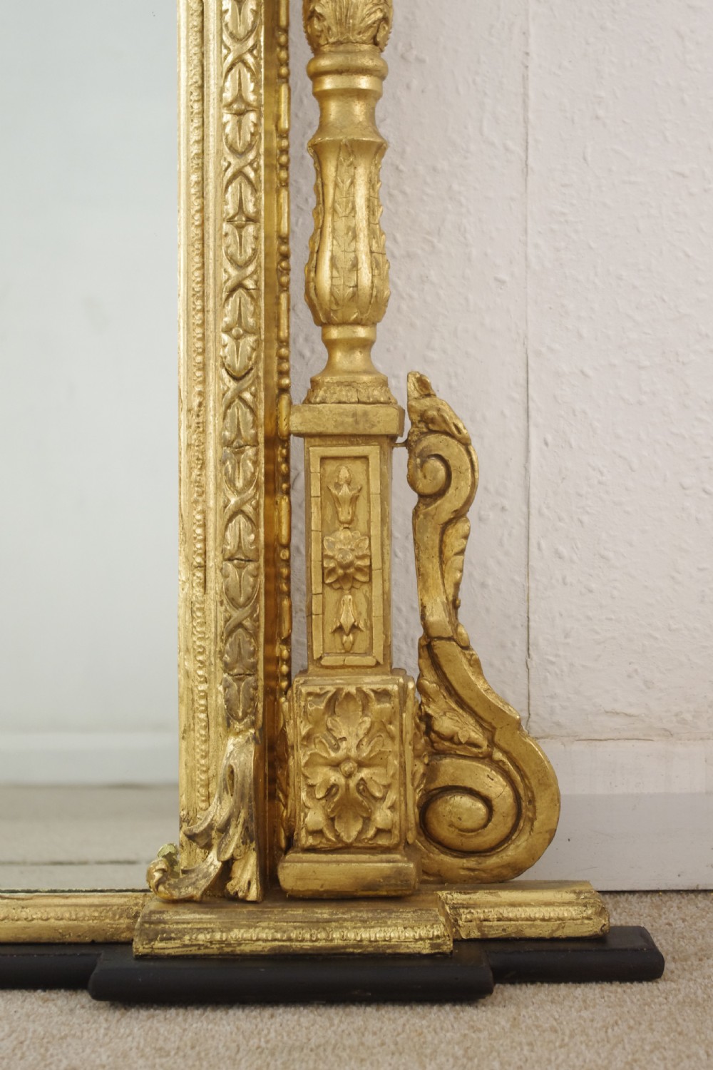 Victorian Gilt Large Overmantle Mirror View VII