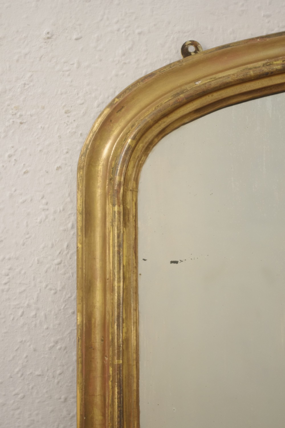 Victorian Gilt Arch Top Overmantle Mirror View IV
